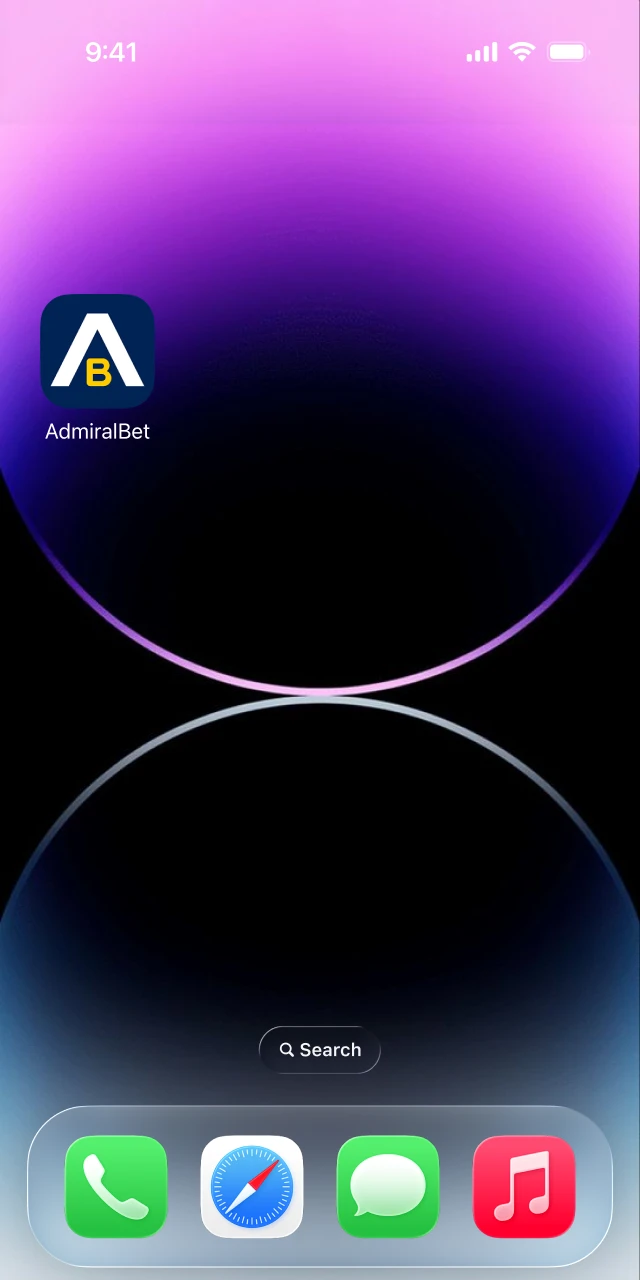 Download and install the official AdmiralBet app on your iPhone easily without extra setup.