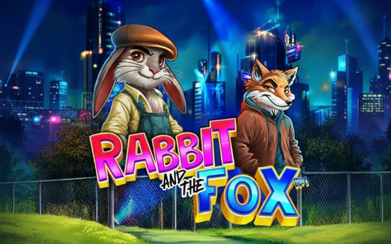 Únete a la búsqueda de grandes ganancias jugando a la tragamonedas Rabbit And The Fox en AdmiralBet.